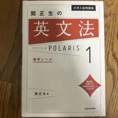 大学入試問題集 関正生の英文法ポラリス 1 標準レベル