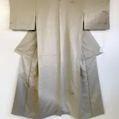 【春】11841s 着物 付下げ 松と花文様