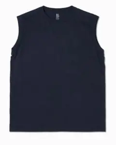 BATONER ROYAL ORGANIC COTTON ノースリーブ 3 黒