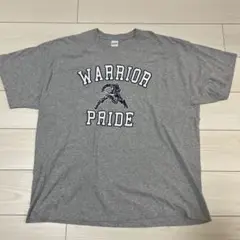 GILDAN グレー Tシャツ WARrior PRIDE