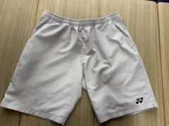 YONEX ホワイト ショートパンツ Oサイズ