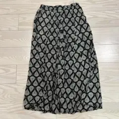 doux bleu インド麺　コットン　ロングスカート