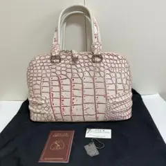 JRA バニラクロコダイルバッグ　　　クロコダイルバッグ　　ハンドバッグ