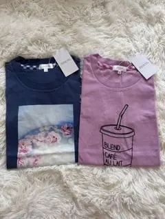 新品タグ付き　Tシャツ　まとめ売り　韓国風　女の子　半袖　150