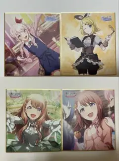 プロセカ ミニ色紙 暁山瑞希 鏡音リン 花里みのり