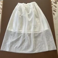 美品☆ 女児　1度着用のみ　GU チュールスカート　 160