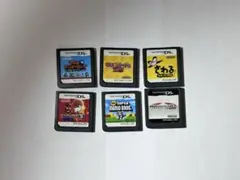 DS ソフト スーパーマリオ 6本セット