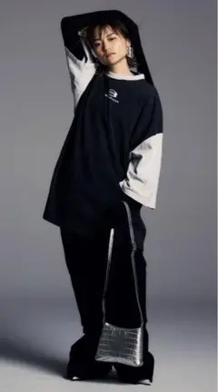balenciaga 3/4袖丈Tシャツ ラグラン