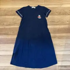 Diable ネイビー ポロシャツ半袖ワンピース 150〜160