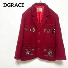 【希少】DGRACE 80-90S VINTAGE 刺繍デザイン ジャケット