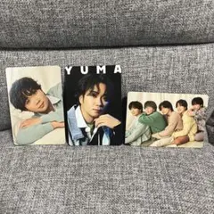 コムドット コムドットチップス2 トレカ ゆうま 全体 3枚 セット