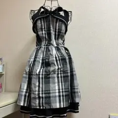 アモナヴィ　チェックワンピース