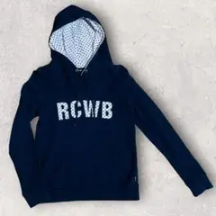 RCWB ロデオクラウンズワイドボウル 水玉 ドット柄 パーカー 王冠