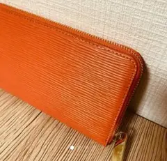 長財布 オレンジ 新品 未使用 エピ