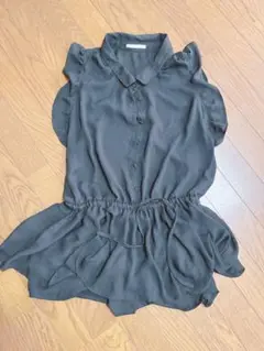 RETRO GIRL オールインワン　黒