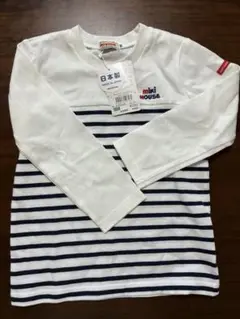 miki HOUSE ボーダーTシャツ 100 日本製
