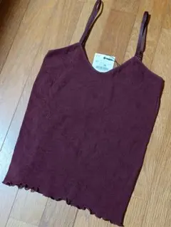 ZARA シームレス ストラップ トップス キャミソール M-L