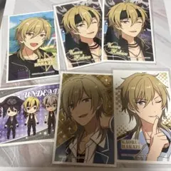 あんさんぶるスターズ UNDEAD 羽風薫 デコステッカー 6枚セット ②