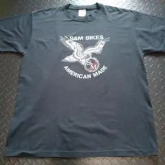 FRUITSOFTHELOOM S&M Bikes Tシャツ L ブラック