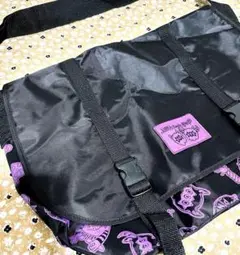 美品 LiSA Smile Always PiNK&BLACK ショルダーバッグ