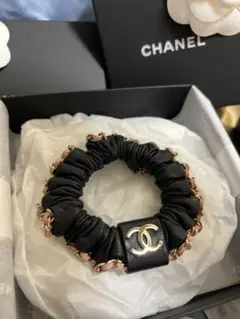 【入手困難】レアカラー CHANEL シャネル22S ヘアゴム ブレスレット