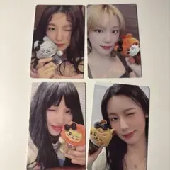 gidle we are ポップアップ　アイドゥル 4枚セット