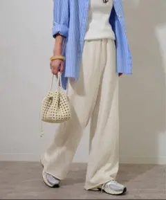 journal standard relume ワイドスウェットパンツ