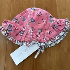 Ralph Lauren ピンク 花柄 ベビー帽子 ONE SIZE