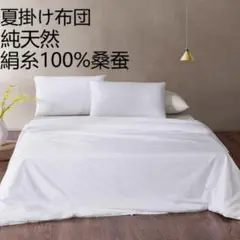 シルク 夏秋用 掛け布団 真綿(シルク) 絹100% 薄い 軽い ダブル ピンク