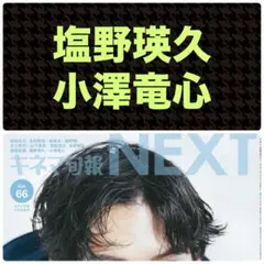 塩野瑛久 小澤竜心 切り抜き キネマ旬報NEXT vol.66