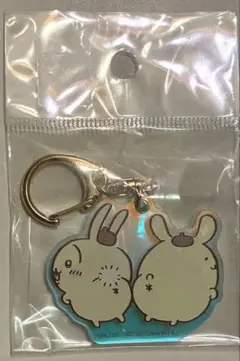 ちいかわ×サンリオ オーロラアクリルキーホルダー うさぎ・ポムポムプリン