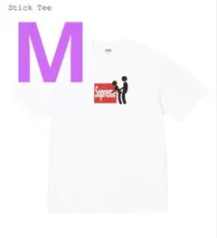 SUPREME 25FW Supreme Stick Tee "White"
