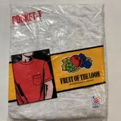 FRUIT OF THE LOOM ポケットTシャツ Sサイズ
