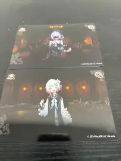 魔法少女ノ魔女裁判・まのさば　ファミマプリント　桜羽エマ＋紫藤アリサ