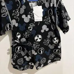 ミッキーマウス柄 甚平 120cm