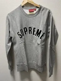 SUPREME　ARC　LOGO　Crewneckグレー　スウェットシュプリーム