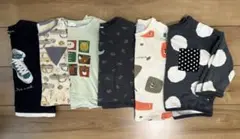 長袖　Tシャツ　100 まとめ売り　6点セット