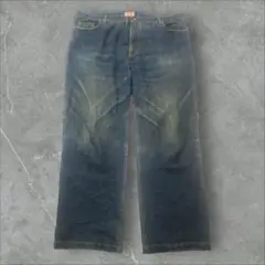 FILTH デニムパンツ ワイドフィット FREAK'S STORE/ワイドシルエット ツイステッド カーブデニム