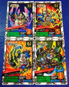 SDガンダム BATTLE OF KNIGHTS トレカセット ４枚
