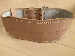 GOLD'S GYM アンティークレザーベルト XS
