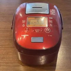 【中古・美品】TOSHIBA 炊飯器 RC-10VRJ レッド 2025年最新】rc-10vrj-rの人気アイテム - メルカリ