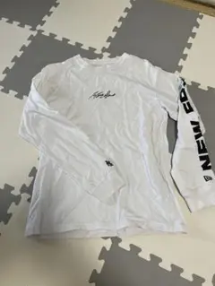 NEW ERA 長袖シャツ S ホワイト