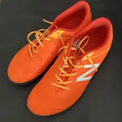 New Balance オレンジ サッカーシューズ26センチ