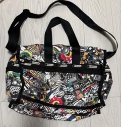 カラフルグラフィックボストンバッグ レスポートサック LeSportsac