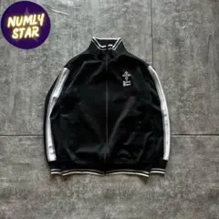 archive grunge cross track jacket black