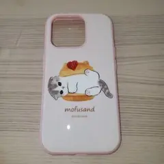 iPhoneケース　mofusand 猫 ワッフル ソフトケース