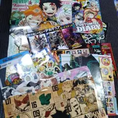 ジャンプの付録などまとめ売り　難あり　ヒロアカ　鬼滅の刃　など