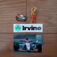 JFC F1 ヘルメット エディ・アーバイン 1997 1/12 数量は多 日本でも活躍したF1ドライバー エディ・アーバイン