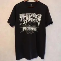 L/美品/WRESTLEMANIA XXX/WWE/Tシャツ/US古着/アメカジ