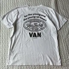 Van Jacket バックプリント ポケットTシャツ